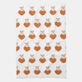 Linge De Cuisine Chien chiot de Corgi mignon (Vertical)
