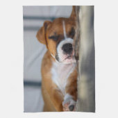 Linge De Cuisine Chien de compagnie mignon (Vertical)