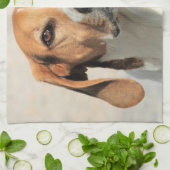 Linge De Cuisine Chien de compagnie mignon (Plié)