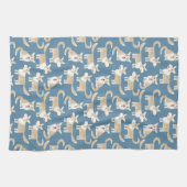 Linge De Cuisine Chien de Corgi (Horizontal)