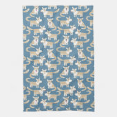 Linge De Cuisine Chien de Corgi (Vertical)