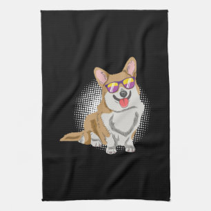 Linge De Cuisine Chien de Corgi gallois