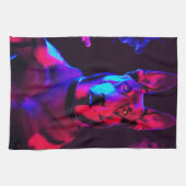 Linge De Cuisine chien de gangster (Horizontal)