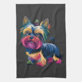 Linge De Cuisine Chien de Graffiti Urbain (Vertical)
