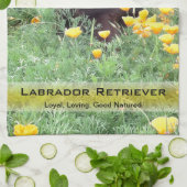 Linge De Cuisine Chien de Labrador dans la photographie de (Plié)