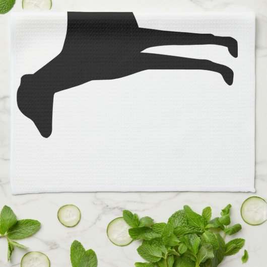 Linge De Cuisine Chien de lévrier (Plié)