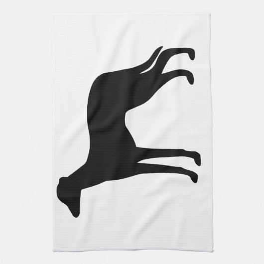 Linge De Cuisine Chien de lévrier (Vertical)