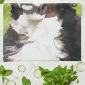 Linge De Cuisine Chien de montagne de Bernese (Plié)