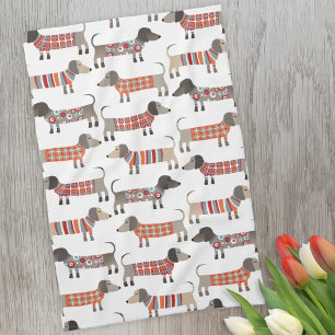 Linge De Cuisine Chien de saucisse Dachshund