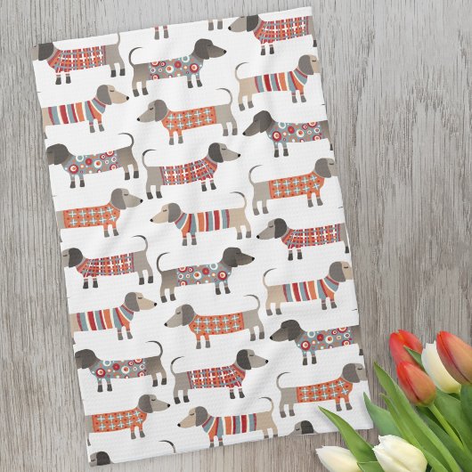 Linge De Cuisine Chien de saucisse Dachshund