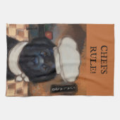 Linge De Cuisine Chien de Terre-Neuve (Horizontal)