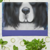 Linge De Cuisine Chien de Terre-Neuve (Plié)