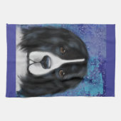 Linge De Cuisine Chien de Terre-Neuve (Horizontal)