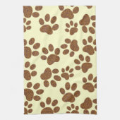 Linge De Cuisine Chien d'empreintes (Vertical)