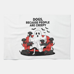 Linge De Cuisine Chien effrayant Halloween Fantôme effrayant 23
