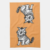 Linge De Cuisine Chien fou (Vertical)