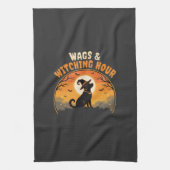 Linge De Cuisine Chien Halloween Clair de lune (Vertical)