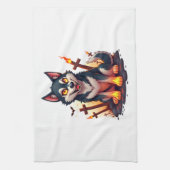 Linge De Cuisine Chien Husky Hellhound (Vertical)