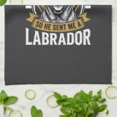 Linge De Cuisine Chien Labrador véritable ami (Plié)