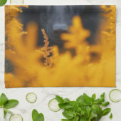 Linge De Cuisine Chien noir aux yeux d'or étonnants (Plié)