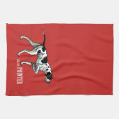 Linge De Cuisine chien pointeur anglais (Horizontal)