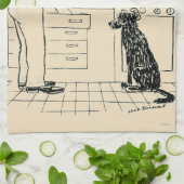 Linge De Cuisine Chien vieillissant (Plié)