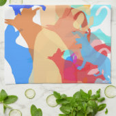 Linge De Cuisine Chiens bergers (Plié)