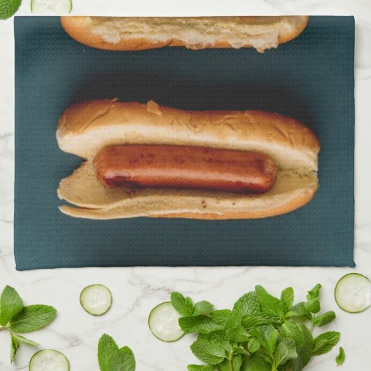 Linge De Cuisine Chiens chauds et fusils (Plié)