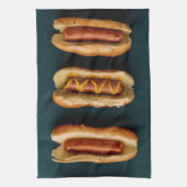 Linge De Cuisine Chiens chauds et fusils (Vertical)