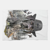 Linge De Cuisine Chiens de chasse (BSP) (Horizontal)