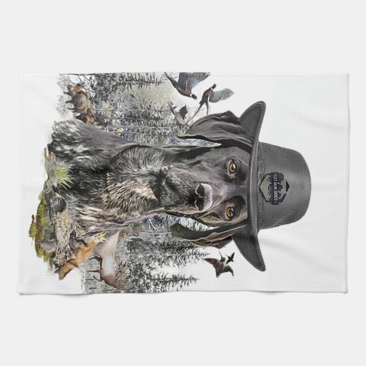 Linge De Cuisine Chiens de chasse (BSP) (Horizontal)