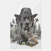 Linge De Cuisine Chiens de chasse (BSP) (Vertical)