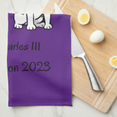 Linge De Cuisine Chiens de couronnement (Quart Plié)