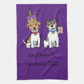 Linge De Cuisine Chiens de couronnement (Vertical)