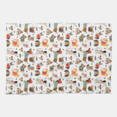 Linge De Cuisine Chiens de fête dans le Motif de Sweaters de vacanc (Horizontal)