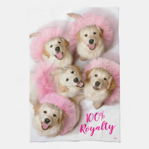 Linge De Cuisine Chiens de Tiaras