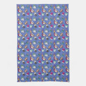 Linge De Cuisine Chiens d'hiver (Vertical)