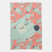 Linge De Cuisine Chiens et os de Woof (Vertical)