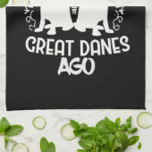 Linge De Cuisine Chiens - Grands Danois (Plié)