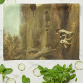 Linge De Cuisine Chiens, Greyhound et Espagnol, Docteur Fop par Her (Plié)