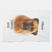 Linge De Cuisine Chiffon de bave de Bullmastiff (Horizontal)