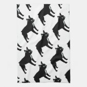 Linge De Cuisine Chiffre de taureau français (Vertical)