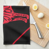 LINGE DE CUISINE "CHIHUAHUA" (Quart Plié)
