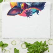 Linge De Cuisine Chihuahua  Abstract Painting  Colour  Cute Dog Cop (Plié)