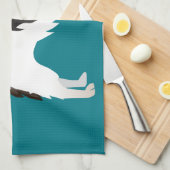 Linge De Cuisine Chihuahua aux cheveux longs ou Papillon Conception (Quart Plié)