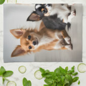 Linge De Cuisine Chihuahuas (Plié)