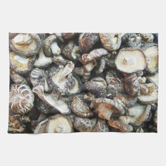 Linge De Cuisine Chiitake Musrooms (Horizontal)