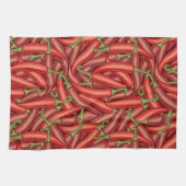 Linge De Cuisine Chili Peppers (Horizontal)