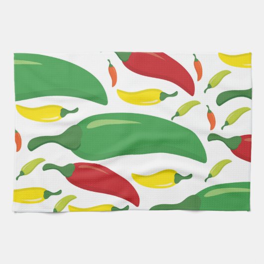Linge De Cuisine Chilli pepper (Horizontal)