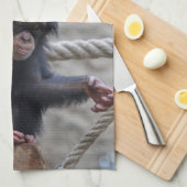 Linge De Cuisine Chimpanzé 017 (Quart Plié)